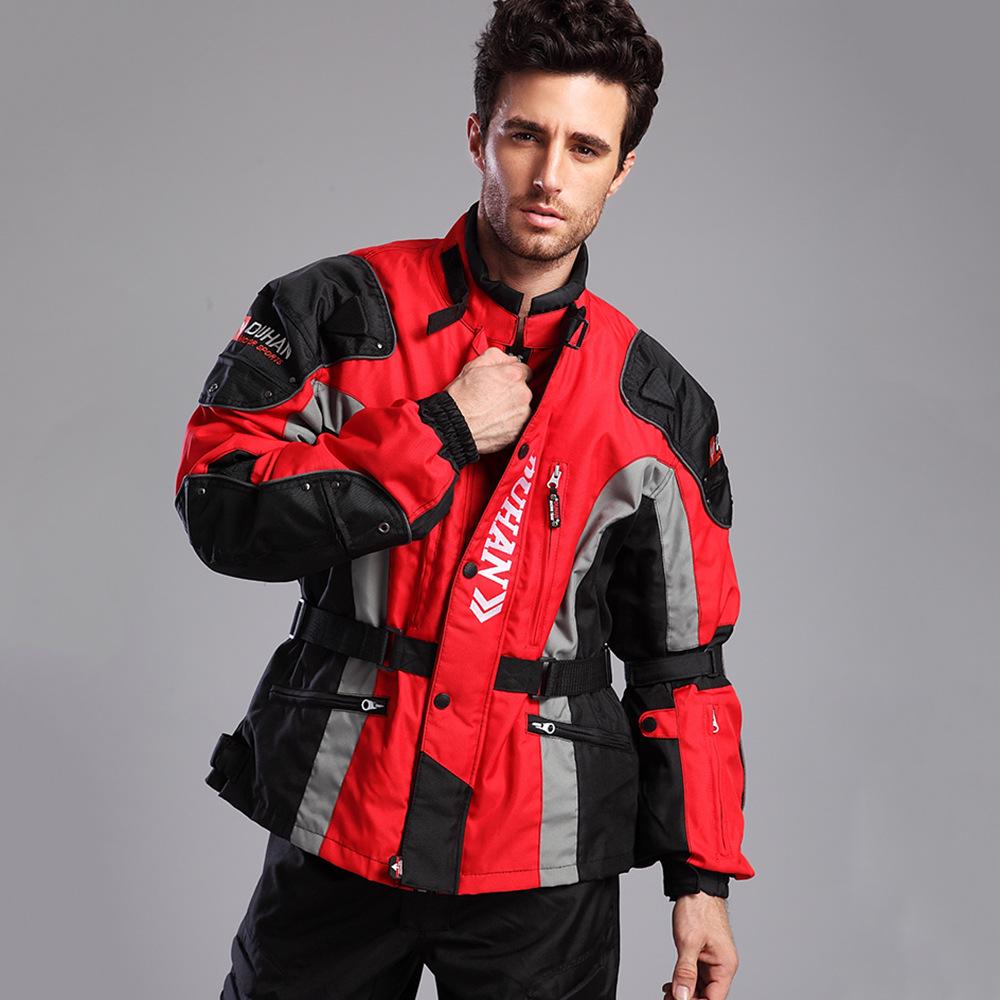 Duhan Motorcycle Riding Suit: Windproof, Warm, Stretchable Protective Gear for Outdoor Sports and Mountain Biking In All Seasons.