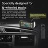 4/6 Externe Sensoren Solar TPMS Reifendruckalarm Wasserdicht Reifendruck Temperaturwarnung Digitales LCD-Display 0~9.9Bar LKW Wohnmobil