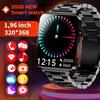 SACOSDING Men Smartwatch 1.96inch Large Screen Bluetooth Call Voice Assistant Sport Watch Body Temperature Women Smart Watch