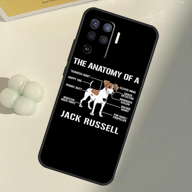 Jack Russell Terrier Dog Case For OPPO A53 A53S 2020 A5 A9 A31 A52 A72 A94 A74 A54 A83 A91 A93 A16 A15 Back Coque