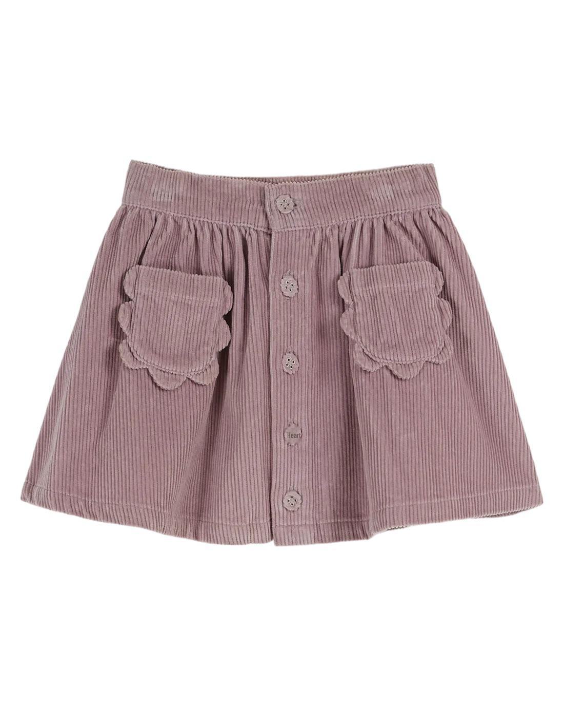 

Комплект из трикотажного свитера и вельветовой юбки EM - осень/зима 100 cm