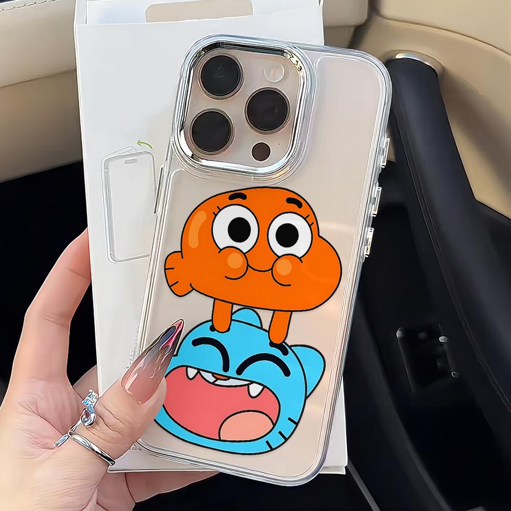 Die erstaunliche Welt von Gumball Handyhülle Für iPhone 17 16e 16 15 14 13 12 11 mini Pro Max X XR XSMAX 8 7 Air Plus Weiche Hülle