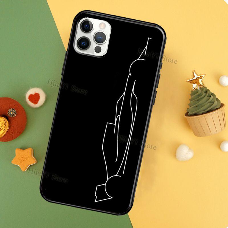 Minimalist F1 Circuit Coque Phone Case For iPhone 12 13 Pro Max 11 14 Pro XS MAX 6 6S 7 8 Plus 5S SE 2020 X XR Cover