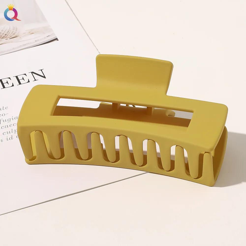 11-13cm Vintage Cross Hair Clip Large Barrette Crab Hair Claws Bath Ponytail Clip for Women Girls Claw Clip Hair Accessories