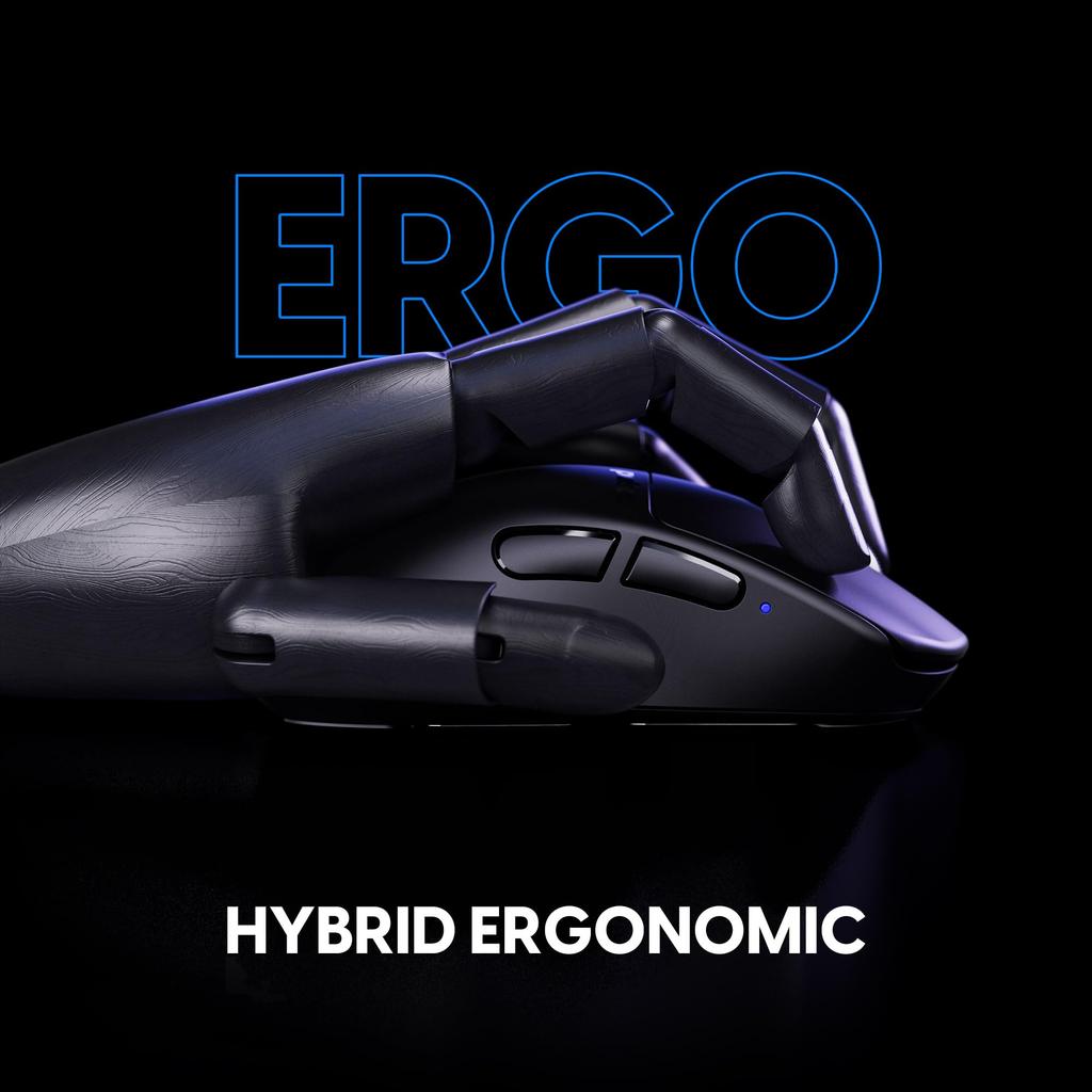 Pulsar Gaming Gears X3 LHD Wireless Gaming Mouse, Ultra-Lightweight (55g), 1ms, 32000 DPI, Optical Swich, XS-1 Flagship Sensor