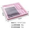 30D40D100D Segmented False Eyelashes Natural Dense Curled Single Cluster Self-Adhesive Eyelash Set