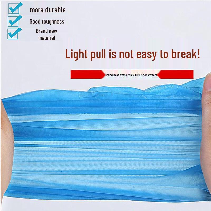 Qing Yimei Disposable PE Plastic Shoe Covers