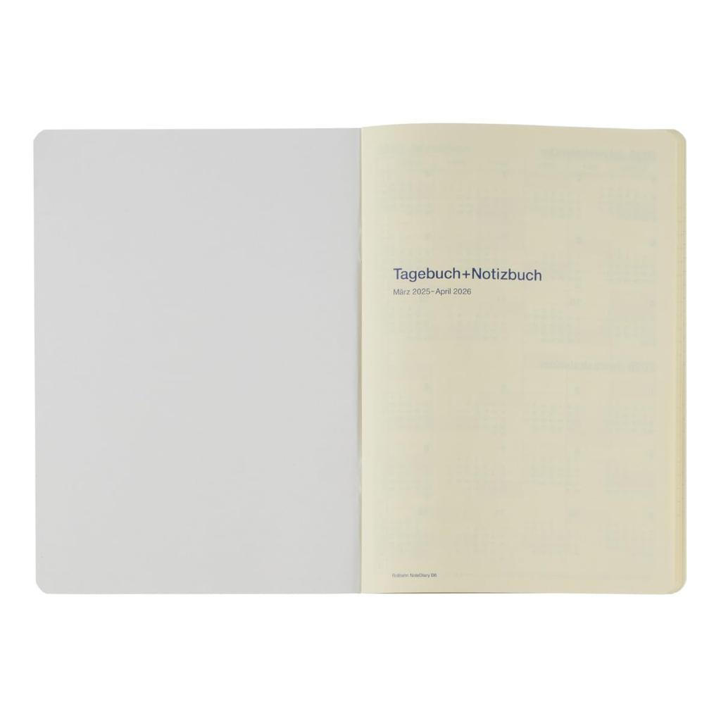 Delfonics Planner 2025-2026 Edition (Starts March 2025) Rollbahn Yummy B6 Monthly Planner (Waffle B)