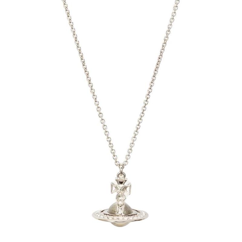 VIVIENNE WESTWOOD Kleine Kugel Design Halskette Damen Halskette Silber 1250952088-002