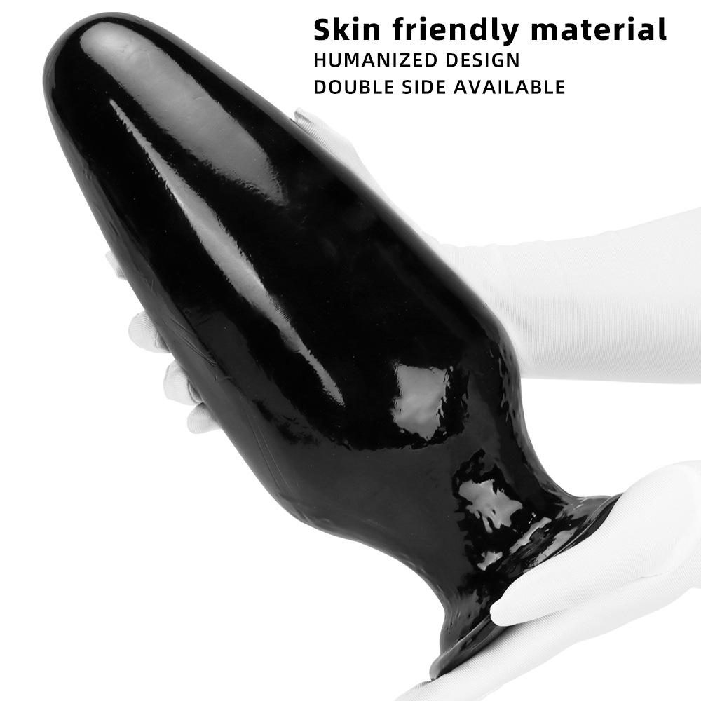 30.5*11.5cm Giant Dilator Anal Plug Dildo Masturbator Fisting Big Dick Black Penis Sex Toy Slave Femdom PVC