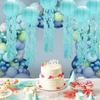 6PCS Jellyfish Paper Lanterns,Hanging Jelly Fish for Mermaid,Ocean Themed,Birthday,Party Under The Sea Party Decorations