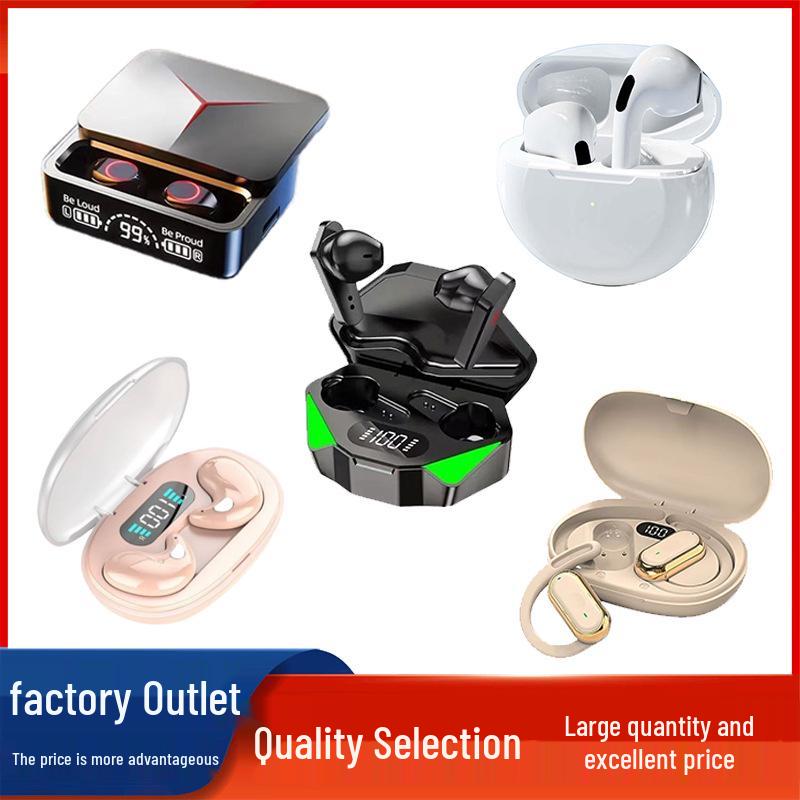 2025 True Wireless Gaming Bluetooth In-Ear Headphones - Zero-Latency, Long Battery, Sports & Sleep