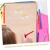 SEWACC Rainbow Mini Size inch x Soft Gentle on Perfect for and Home Colorful and Fun Stationery Gift Erasers, 50-Pack, (1 0.7 inch), Material, Paper,