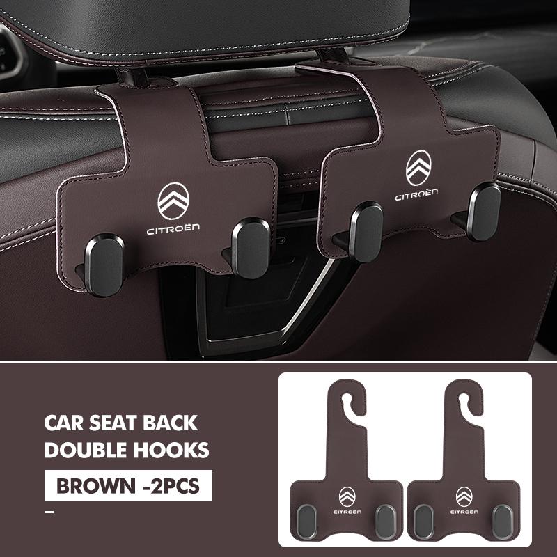 Car Seat Back Handbag Hook Storage Hanging Storage Fastener For Citroen C4 C3 C5 C1 C2 C6 VTS C4L DS3 DS4 DS5 Grand Berlingo akh256