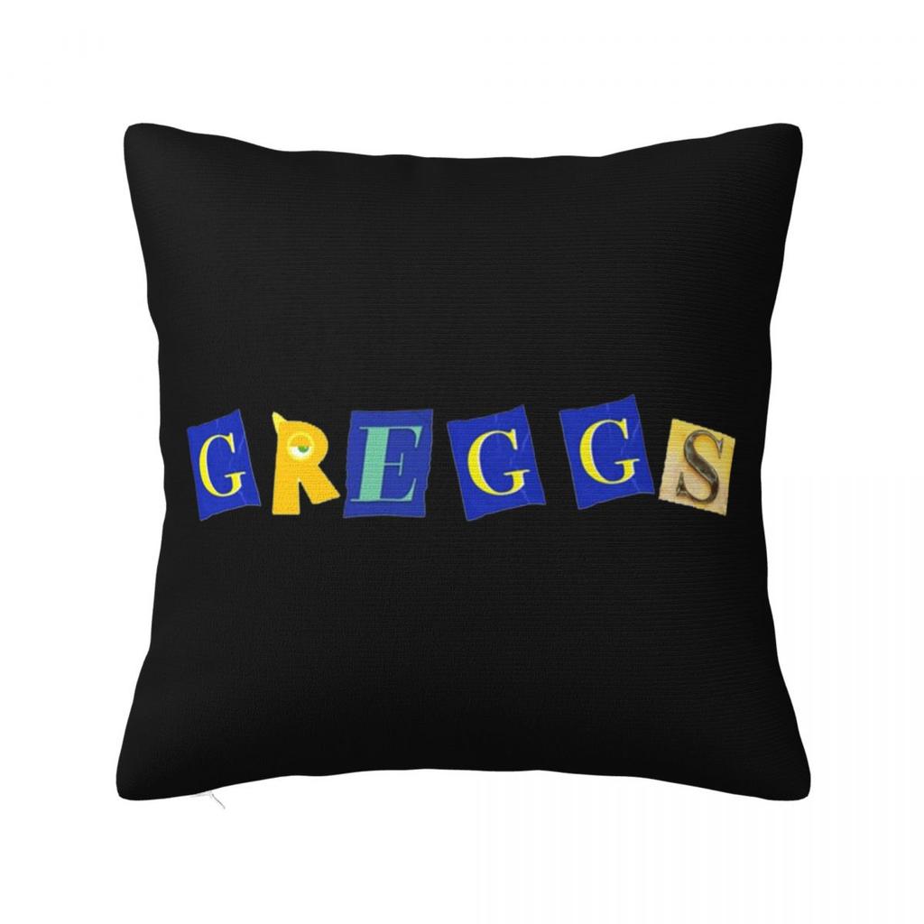 Greggs Resto And Bakery Square Pillowcase Cushion Cover Pillow Case Throw Pillow Cover for Home Sofa Living Room