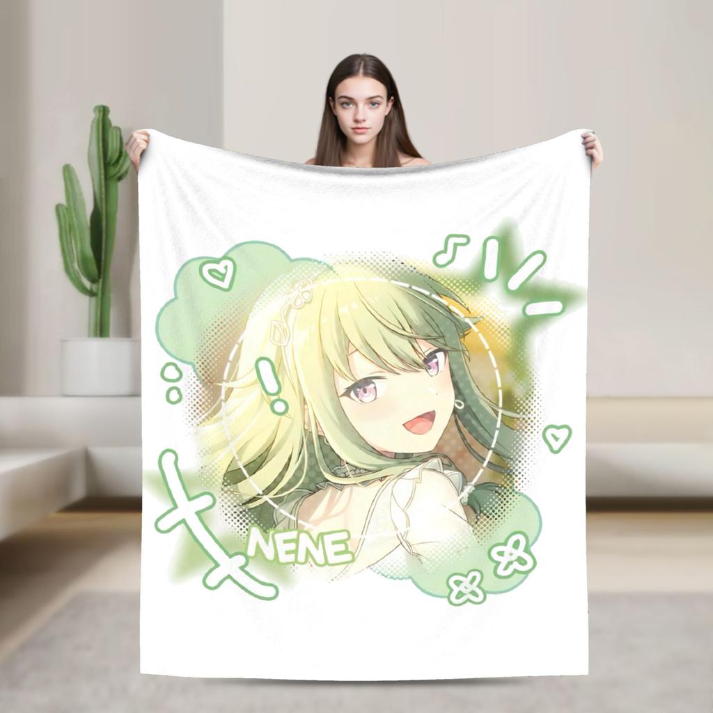Tenma Tsukasa My Boyfriend Blanket Flannel Singer Anime Super Soft Throw Blanket For Bedding Couch Bedspread