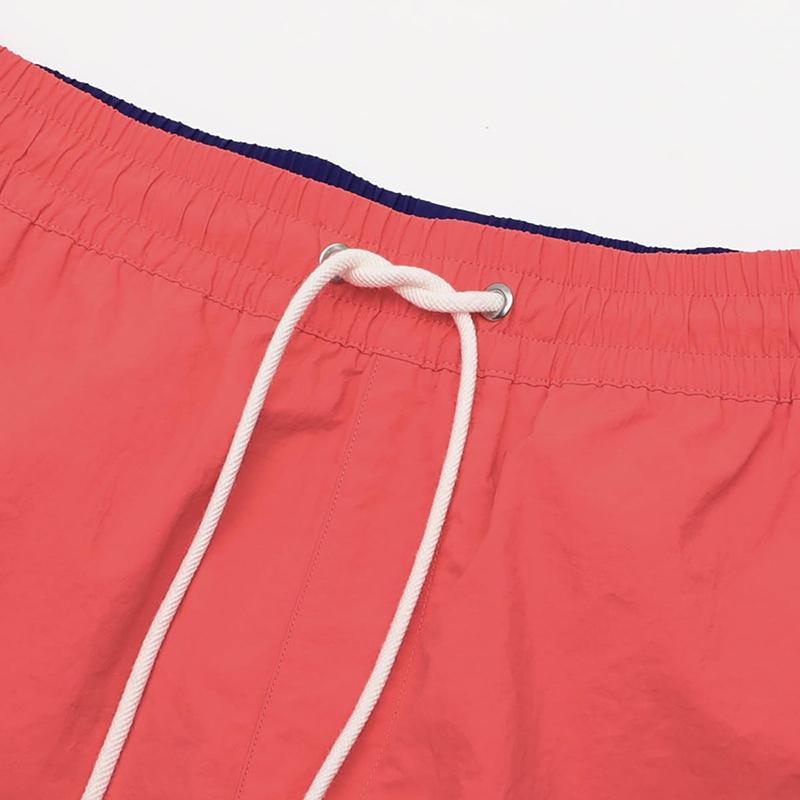 Puma Select MMQ Collection Colorblock Logo Drawstring Casual Shorts Men Bottoms Orange Pink 537512-35
