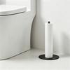 Countertop Paper Towel Holder - Weighted Heavy Duty Steel Stand With Non- Base For A Steadily One-Handed One Sheet Tear - Fits All Rolls
