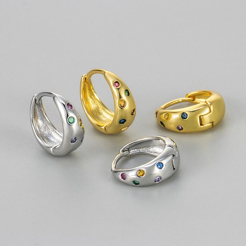 Xiaomi 925 Sterling Silver Earrings For Women Trendy Shinning Star Zircon Stone Earring Jewelry Prevent Allergy Party Accessories Gift