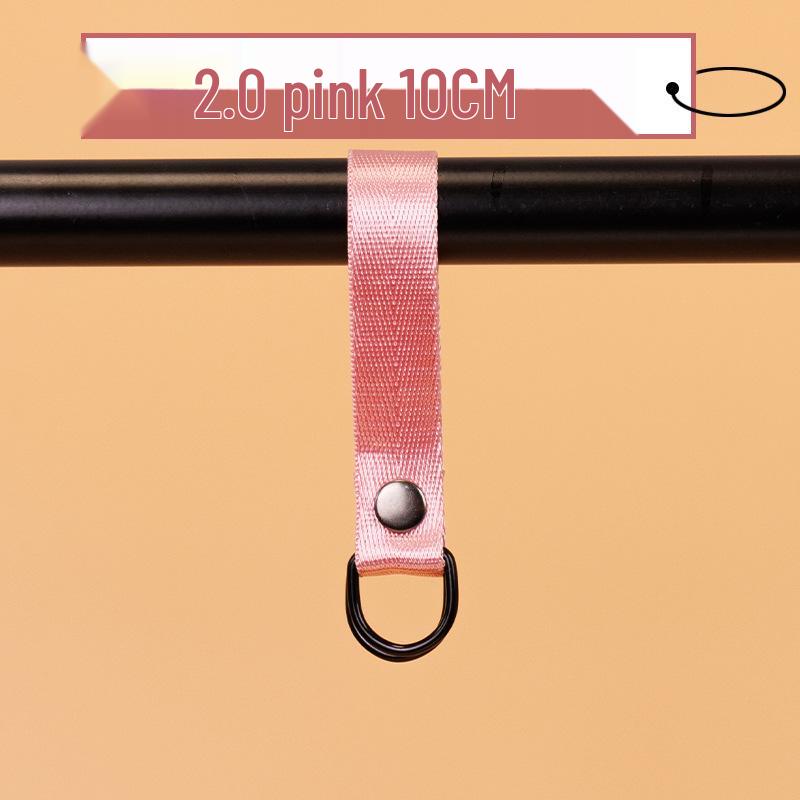 Adjustable Height S-Hook Loop for Hanging Clothing & Accessories with Customizable LOGO