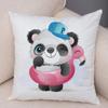 Cartoon Chinese Panda Decorative Pillowcase Car Ornaments Office Living Room Sofa Home Pillowcase