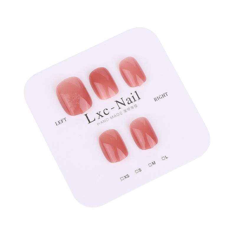 20 Piezas Cartón Exhibidor de Uñas Estilo Simple Tarjeta para Uñas Postizas para Uñas a Presión Atrezzo para Fotografías Salón de Uñas
