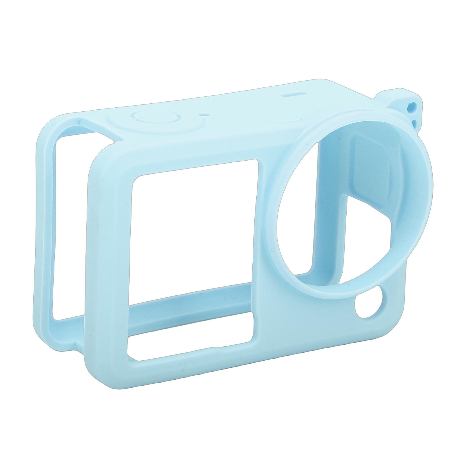 Étui de Protection en Silicone Adapté pour Caméra OSMO Action 6 Résistant aux Chocs Anti-Rayures Étui Silicone pour Caméra d'Action avec