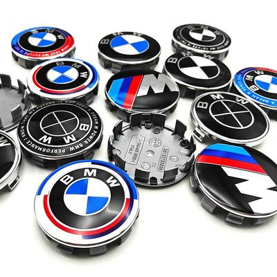 4KS 56/60/68mm Dekorativní nálepka odznaku krytky středového náboje kola pro auto Auto Příslušenství Pro BMW M E36 E46 E60 E90 F10 E36 G20