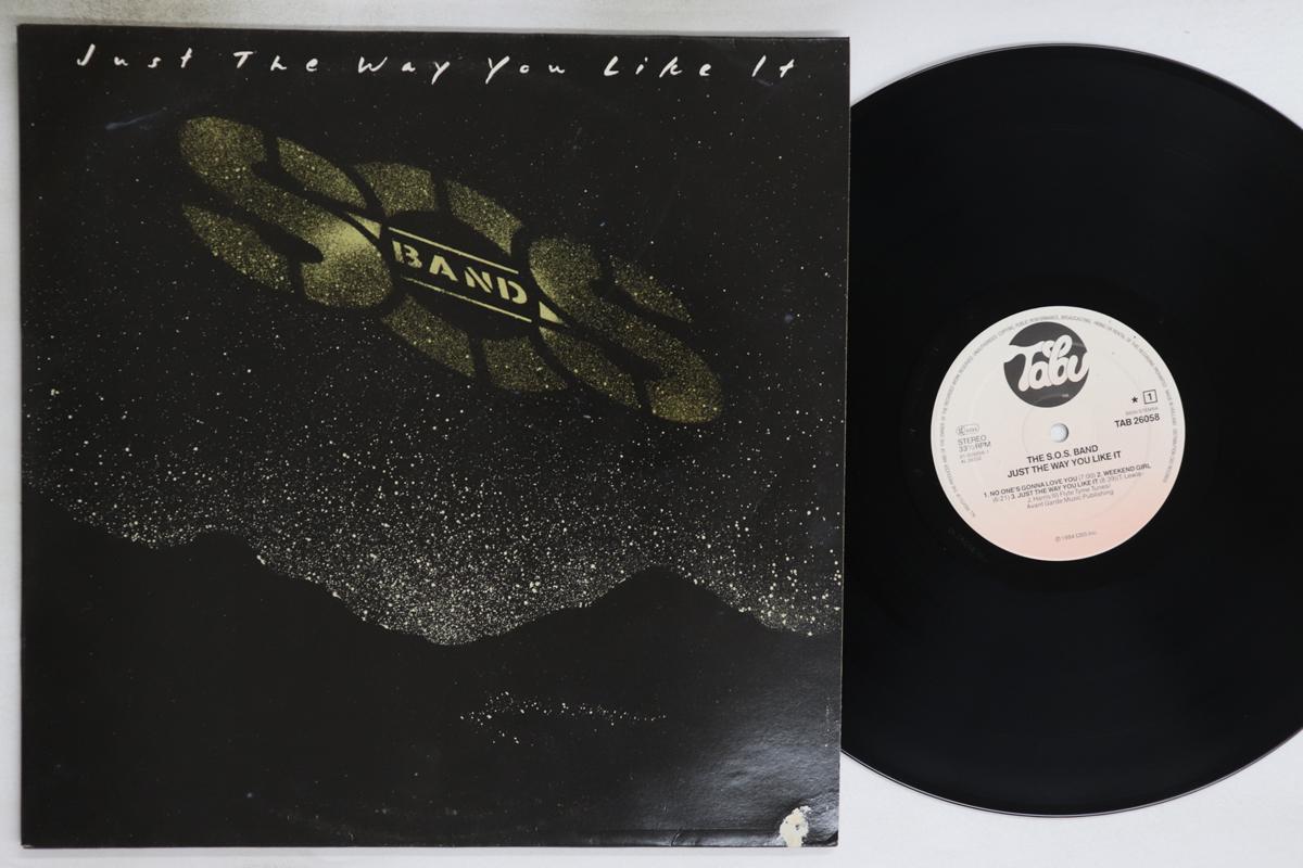 

LP Record SOS BAND - Just The Way You Like It TAB26058 TABU 1984 Europe Soul/Funk Used