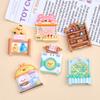 Cartoon DIY Cute Cream Glue Hair Clip & Shoe Charms - Small Chick Home Ornaments Resin Accessories