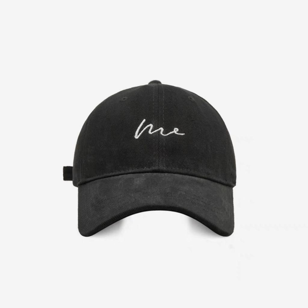 Korean Style Baseball Cap for Women In Spring and Summer New Style Big Head Circumference Showing Face Small Wide Brim and Deepening Baseball Cap