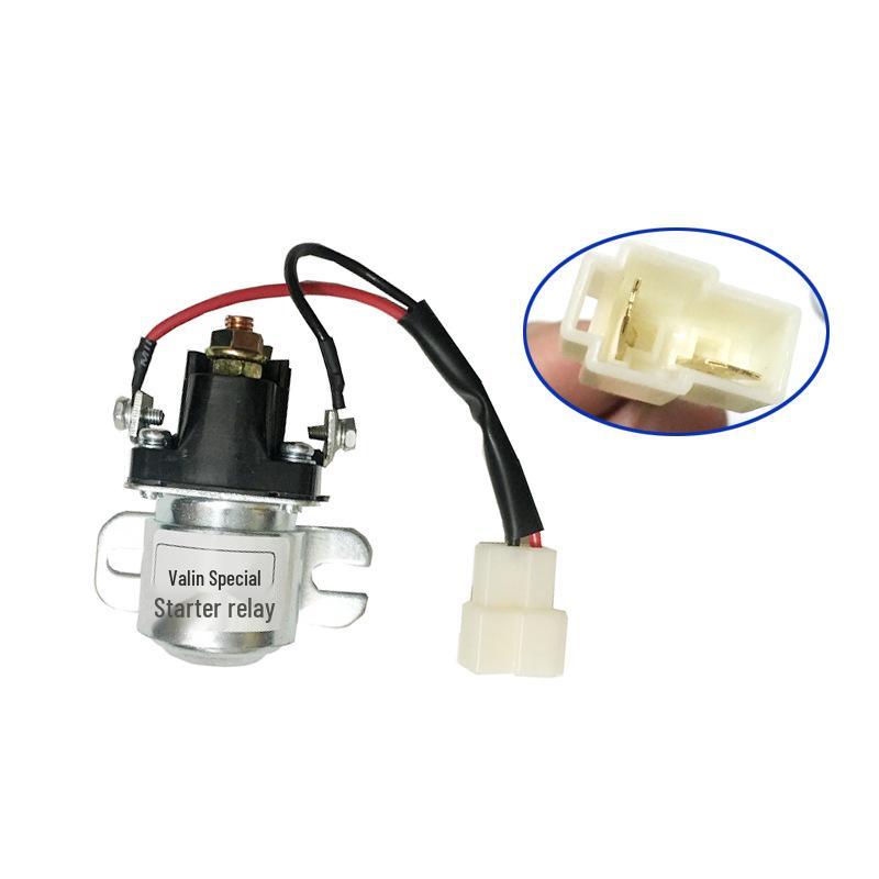 Compatible with Anhui Hualing Heavy Truck Mixer Starter Relay Motor, Model 37AD-35030
