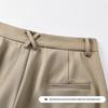 FivePlus Women's Draped High-Waist Straight-Leg Trousers