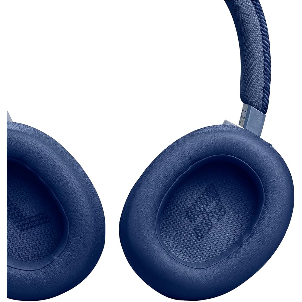 JBL LIVE 770 NC Style/Design/Hybrid Noise Cancelling/Bluetooth Enabled/Multipoint/Over-Ear Headphones/Blue/JBLLIVE770NCBLU