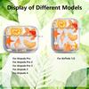 Clear Earphone Cases Cover Case For Airpods 2 4 1 Pro3 3 Pro Pro2 Simple Fruits