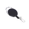 Belt Anglers Recoil ID Lanyard Keychain ABS Badge Reel Key Ring Retractable Pull Badge Holder