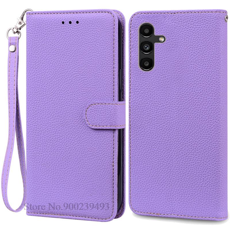 Pouzdro A04S Pro Samsung Galaxy A04s Pouzdro A047F Kožené Peněženkové Vyklápěcí Pouzdro Pro Samsung Galaxy A04S Pouzdro na Telefon Kryt Peněženky Fundas