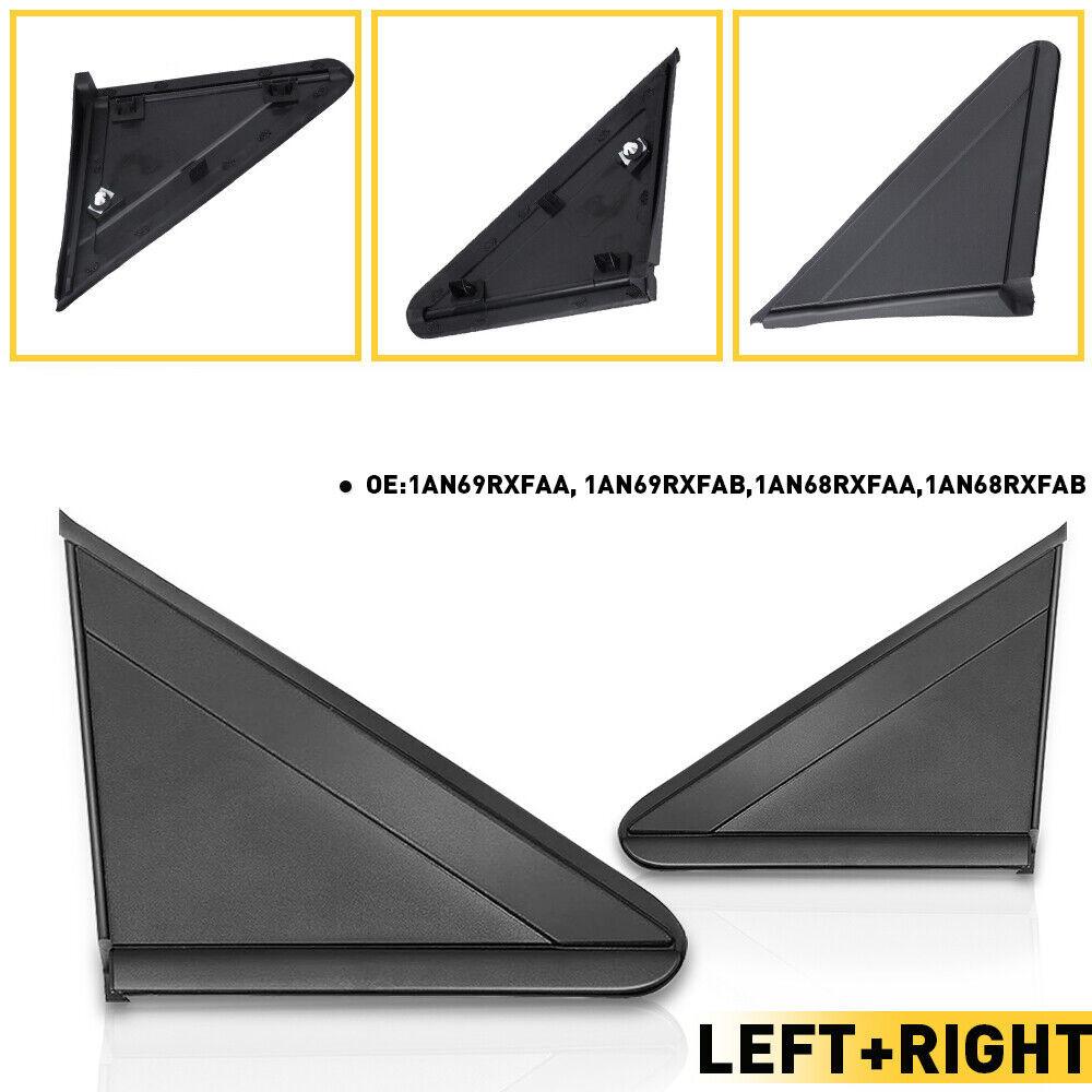 2× Mirror Corner Triangle Molding Fender For Grand Caravan Town & Country 08-20