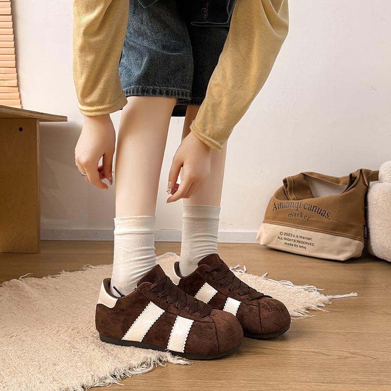 CRLAYDK Cloud Sneakers for Women Lace Up Trendy Shoes Inner Height Incrase Casual Skate Walking Tennis Anti Slip Sport Trainers