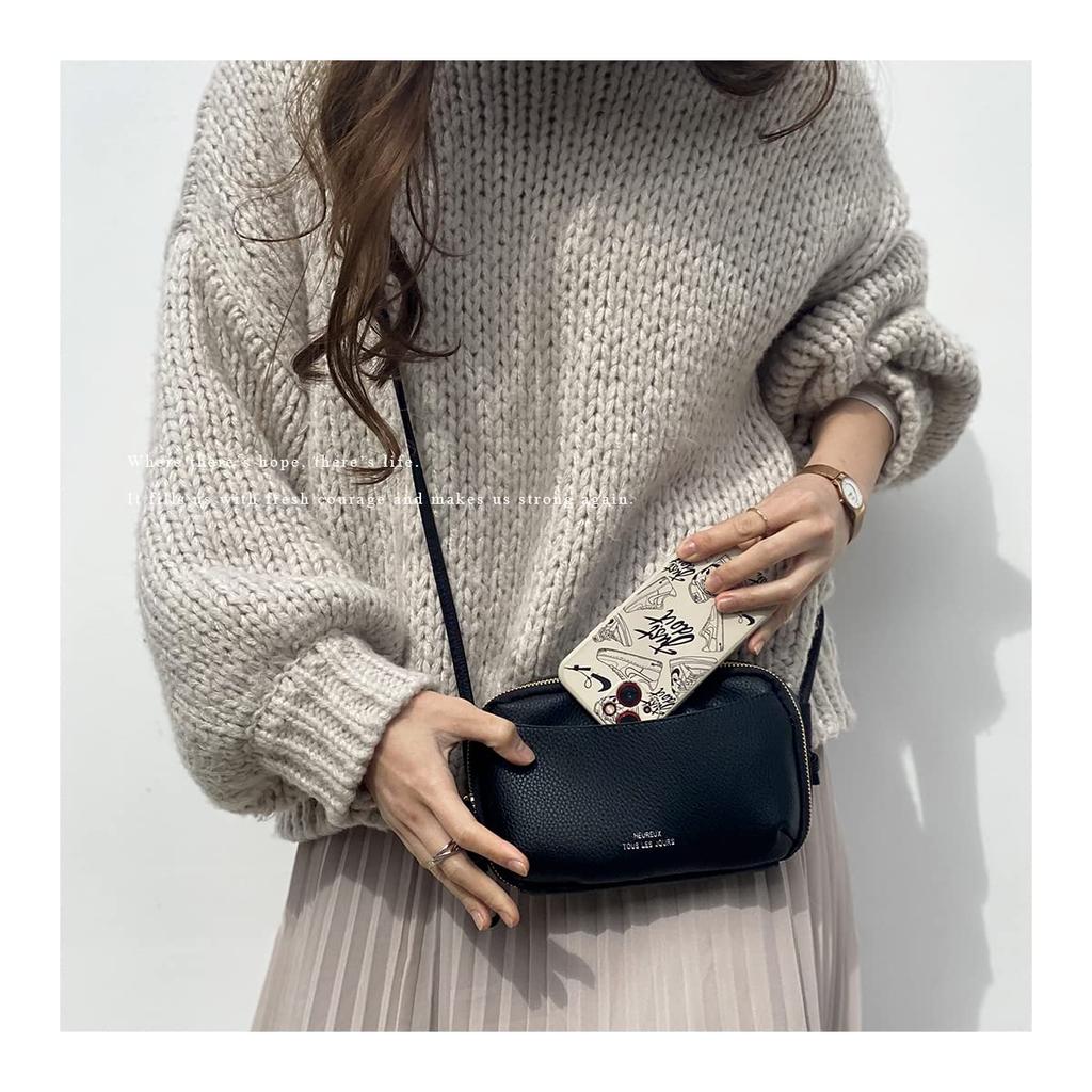Smartphone Shoulder Smartphone Wallet Shoulder Wallet Shoulder Smartphone Horizontal [Gisele] Bag, Pouch, Bag, Pochette, Bag, Pochette, Lightweight,