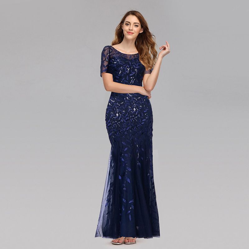 Club Dress Sequin Maxi Birthday Party Evening Dress European and American Style Dress