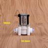 1/4" DC 24V Solenoid Valve, N/C Normally Closed Flow Switch, 5.0W 0.02 To 0.8mpa Pressure for Ro
