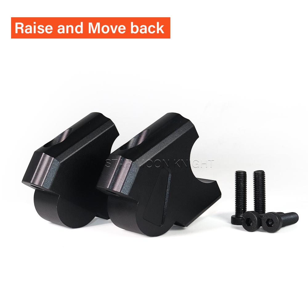 Handle Bar Riser Clamp Extend For PAN AMERICA 1250 / Special 2022 PA1250 RA1250 Motorcycle Handlebar Heightening Move