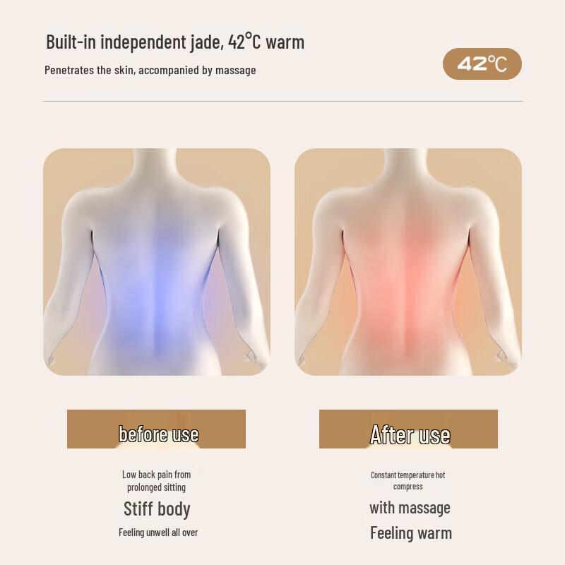 Chigo Neck and Shoulder Massage Pillow CN Plug (adapter Included)