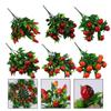Simulierte Pflanze simulierte Frucht Home Dekoration Schaum Orange Pfeffer Granatapfel
