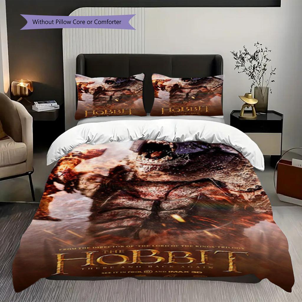 Hobbit Journey Bedding 1 Duvet Cover 2 Pillowcase Without Core Duvet Cover And Pillowcase Bedding Set Christmas Birthday Gift Bedding