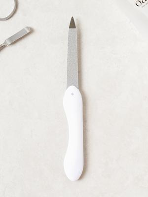 Faltbare Nagelfeile aus Edelstahl
