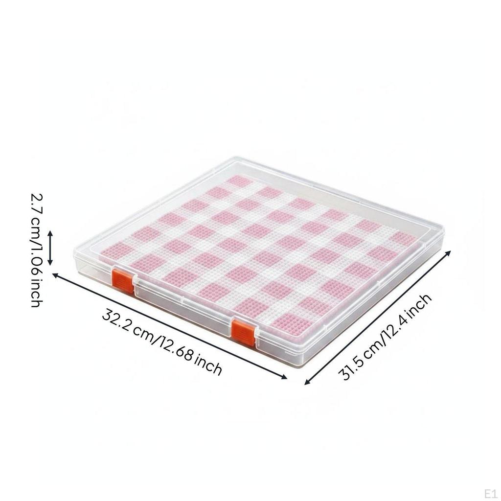 Bead Organizer Tray Box DenselyPacked Storage LeakResistant with Lid Container