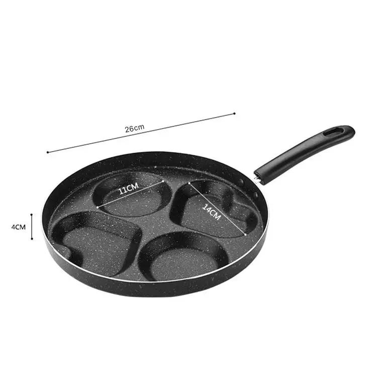 Thickened Non-stick Frying Pan, Egg Waffle Omelet, Pancake Steak, Hamburger Skillet, Breakfast Maker, Cooking Pot