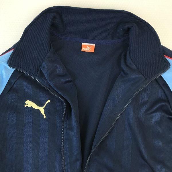 PUMA Track Jacket & Pants Set Japan Men’s M Navy Light Blue Jersey Set Up(USED)